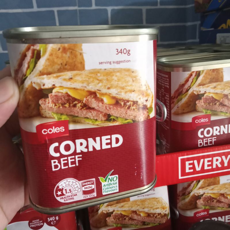 Coles corned beef 340g Shopee Philippines