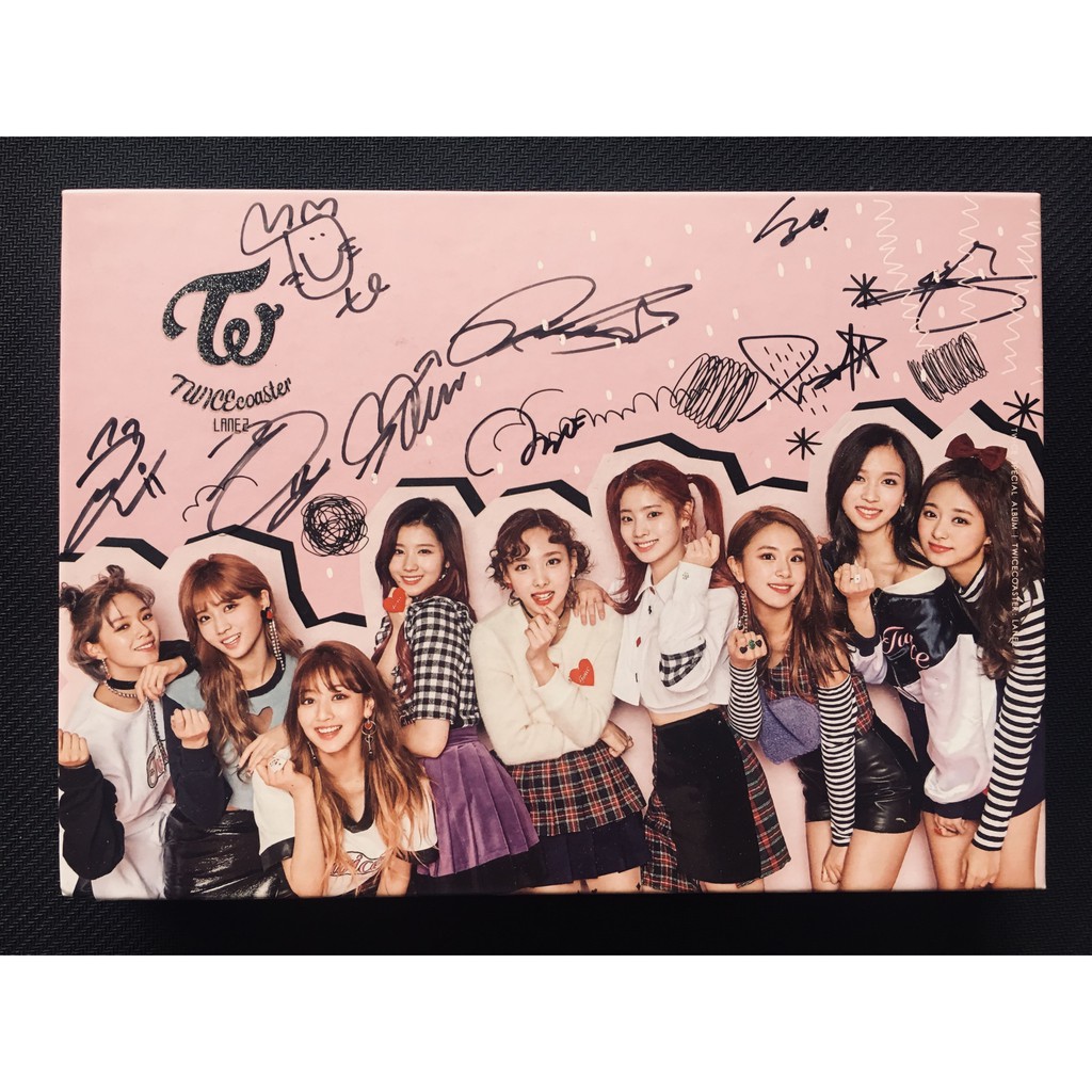 Twice Twicecoaster Lane 2 Signed Album Shopee Philippines