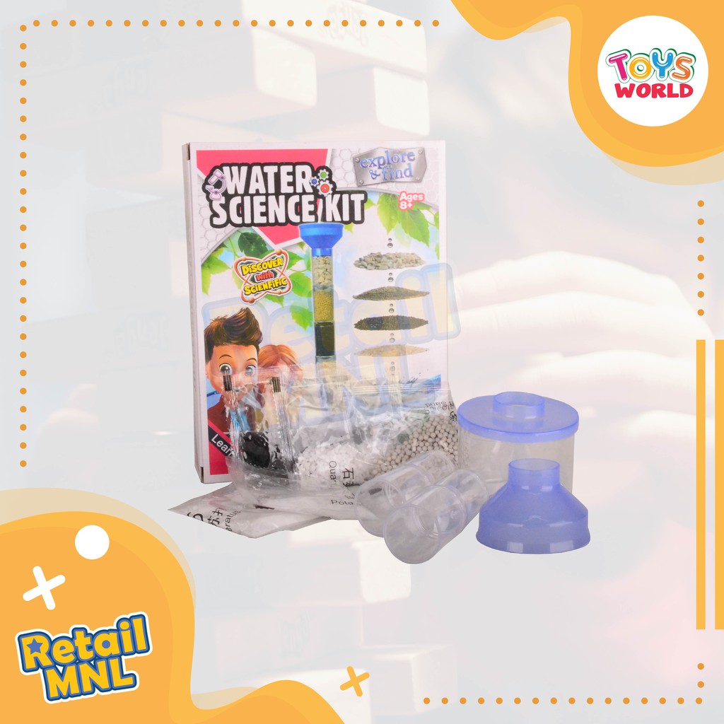 Kid Scientist Series Water Filtration Science Kit Experiment Toy