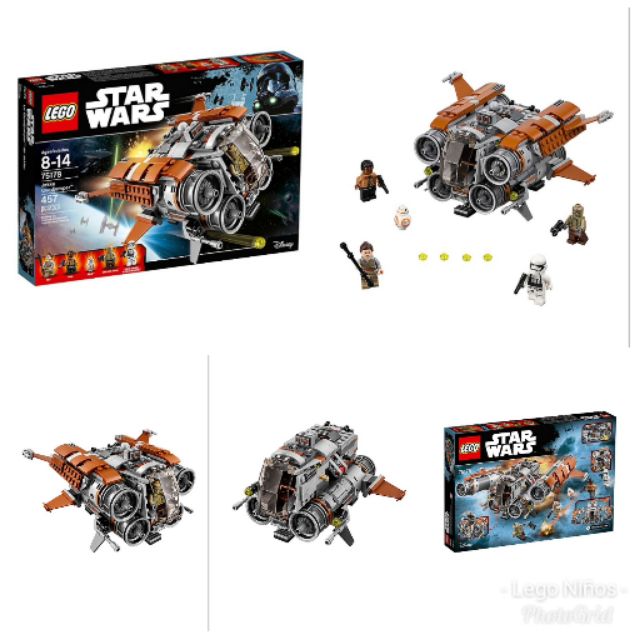 lego star wars jakku quadjumper