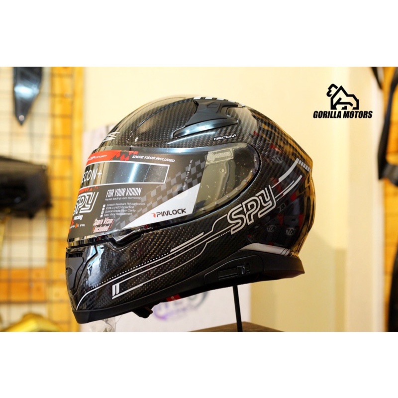 Spyder Recon+ Carbon - Full Face Helmet | Shopee Philippines