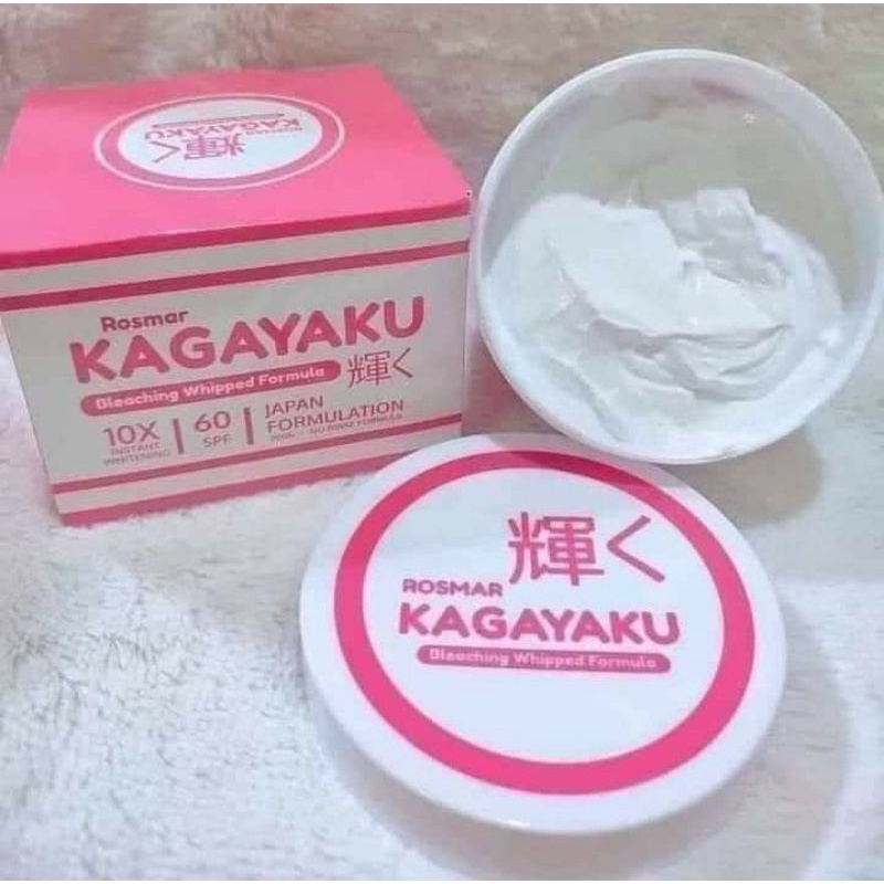 Rosmar Kagayaku Bleaching Whipped Cream (No Rinse Formula) Shopee