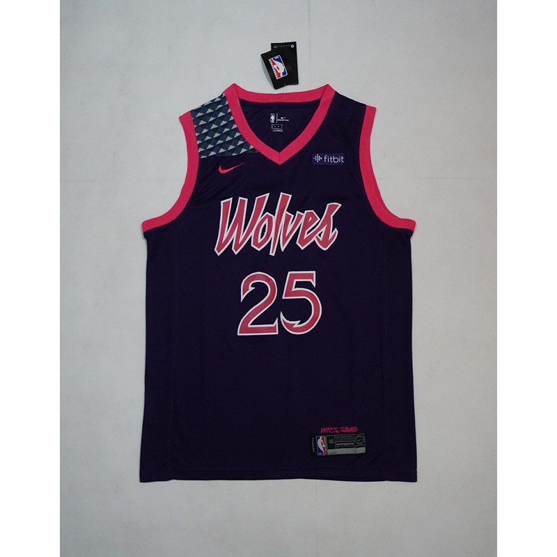 timberwolves jersey purple