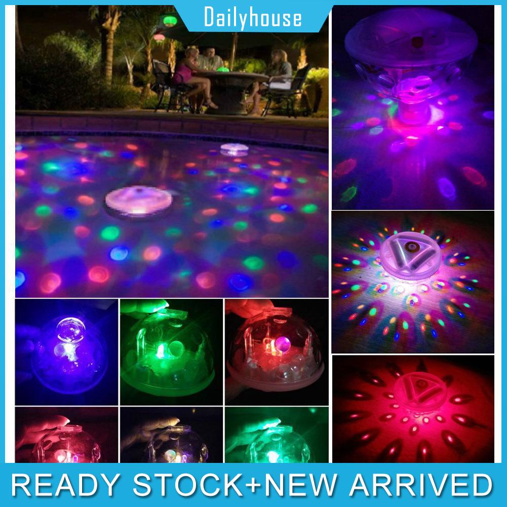 floating lights for pool party