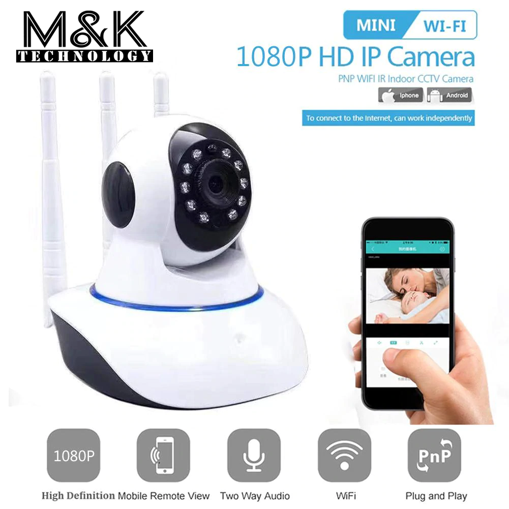 1080P WiFi Wireless IP Camera Security Video Surveillance Ip Cam CCTV ...