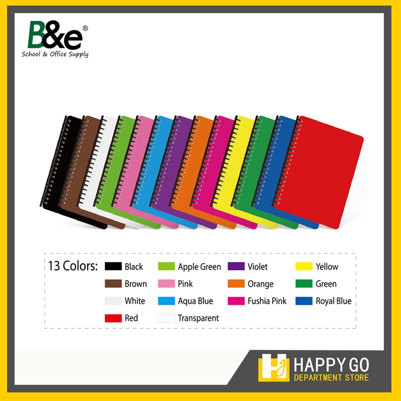 Happy Go BE* Clear Book FC Size 8.5 x 13 inches 20 sheets 27 Holes 1pc |  Shopee Philippines