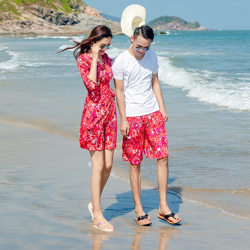 beach couple dress