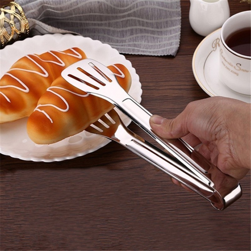 Bread Food Tongs Kitchen Buffet Cooking Tools Anti Heat Tong | Shopee  Philippines