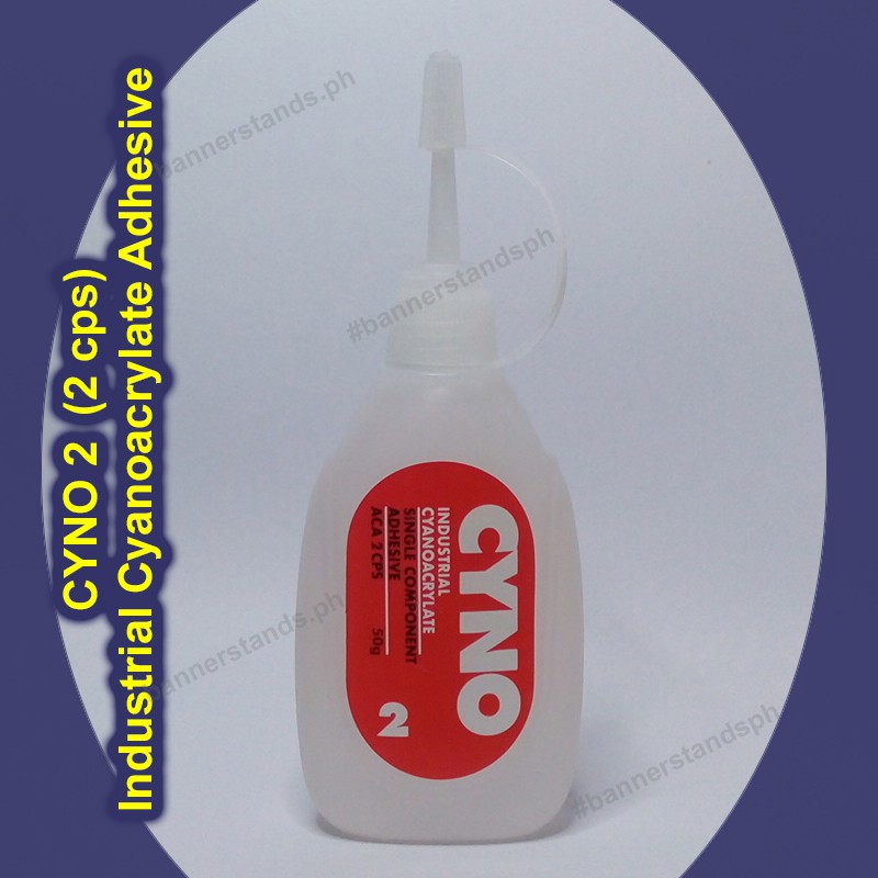 CYNO 2 Adhesive Industrial Cyanoacrylate Fast Super Glue Quick Dry 2cps