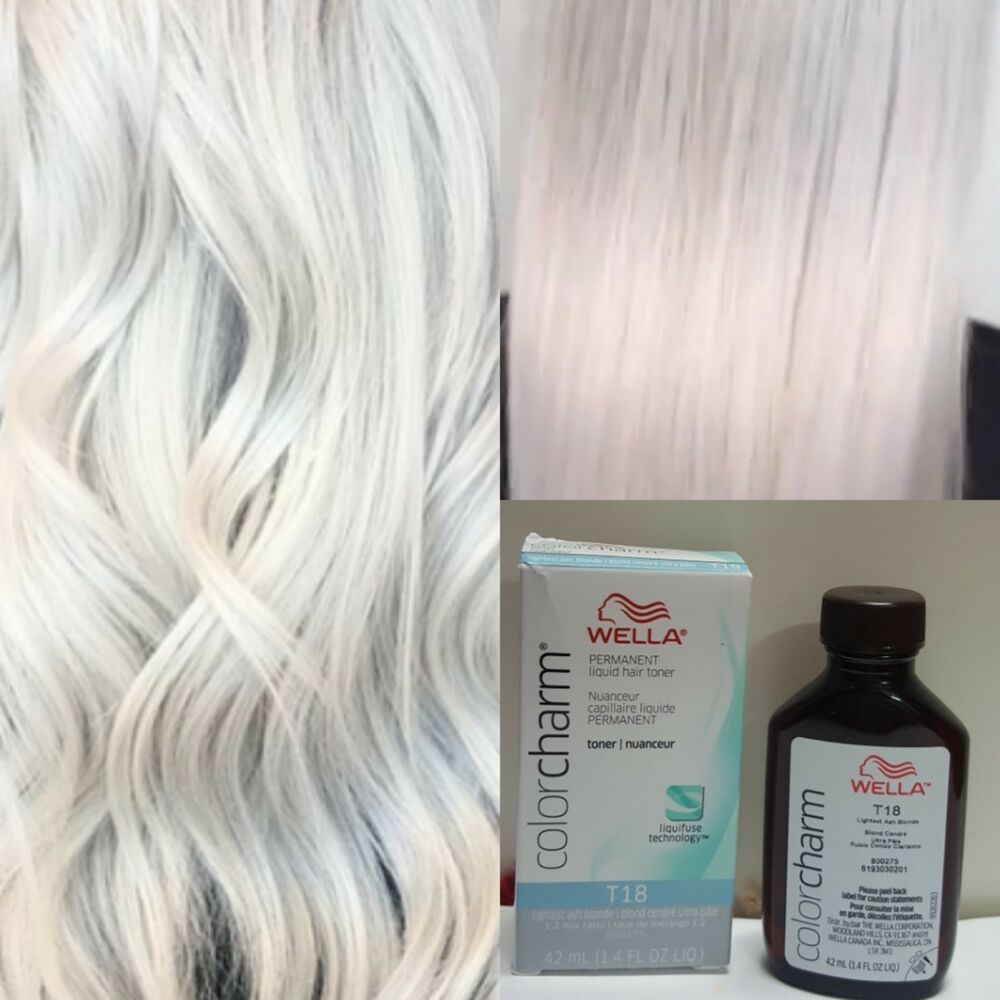 Wella Toner T18 Lightest Ash Blonde Shopee Philippines 6261