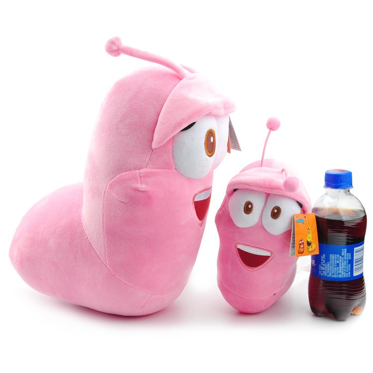 larva stuffed animals