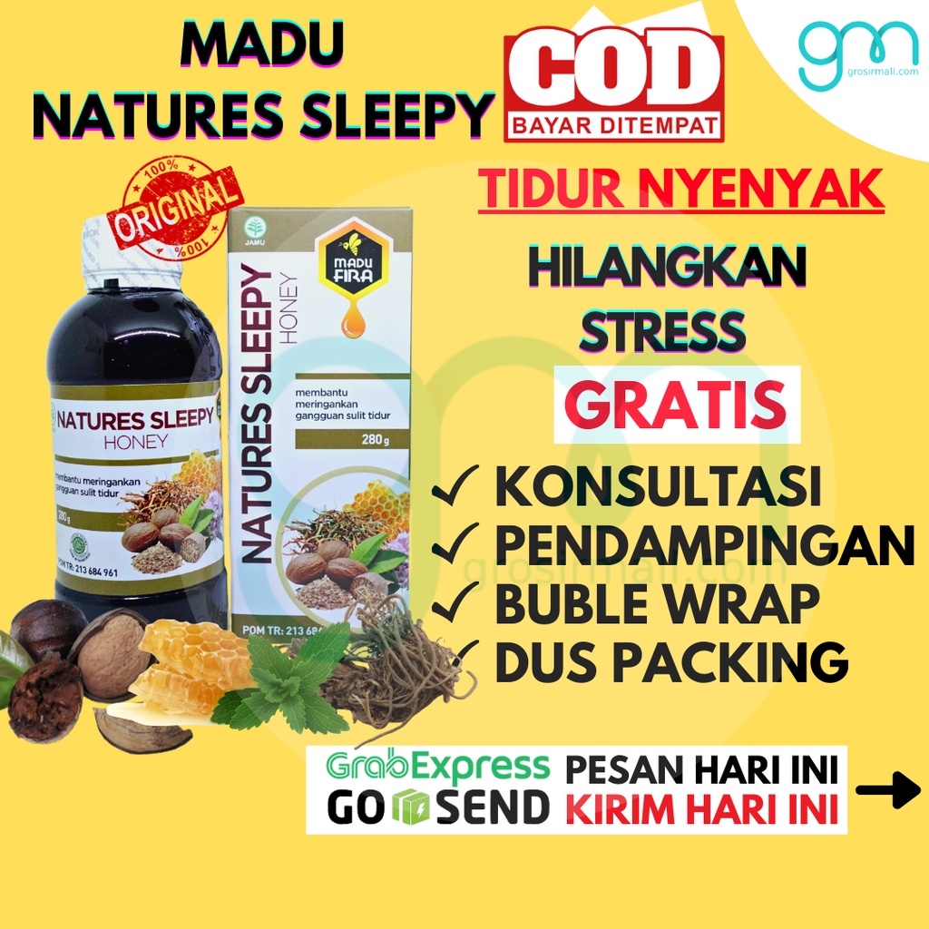 Natures Sleepy Honey Herbal Honey Overcoming Insomnia Problem Stress ...