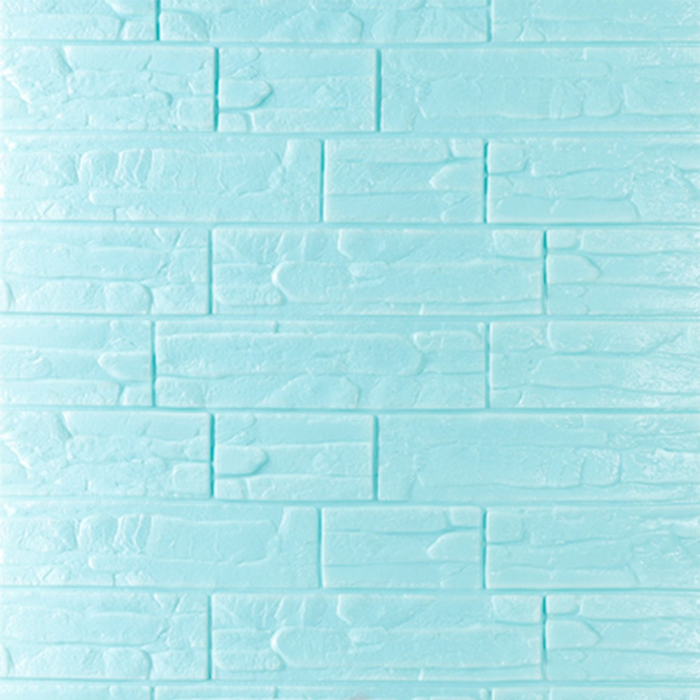 blue brick wallpaper