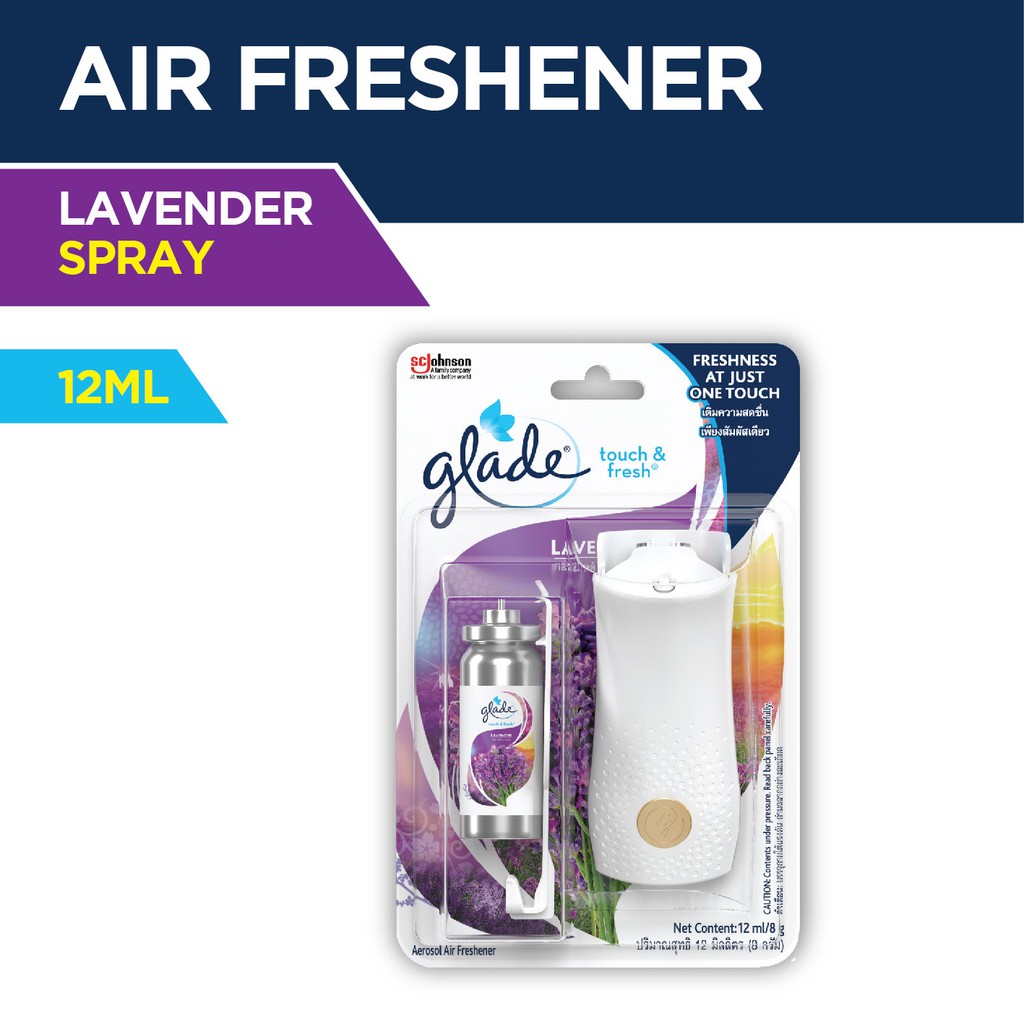 Glade Touch and Fresh Primary Lavender Shopee Philippines