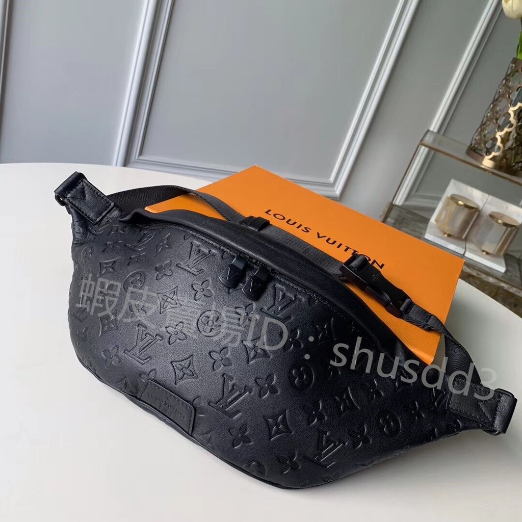 louis vuitton waist bag black