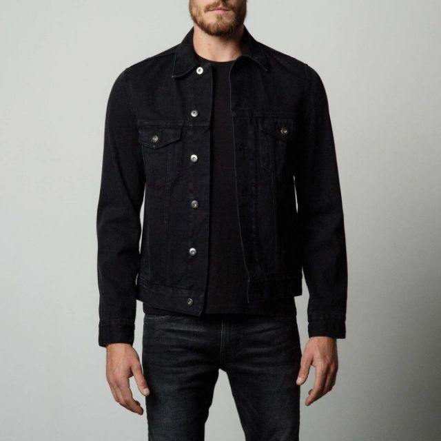 Men's Denim Stretchable Jacket Size: S-XL | Shopee Philippines