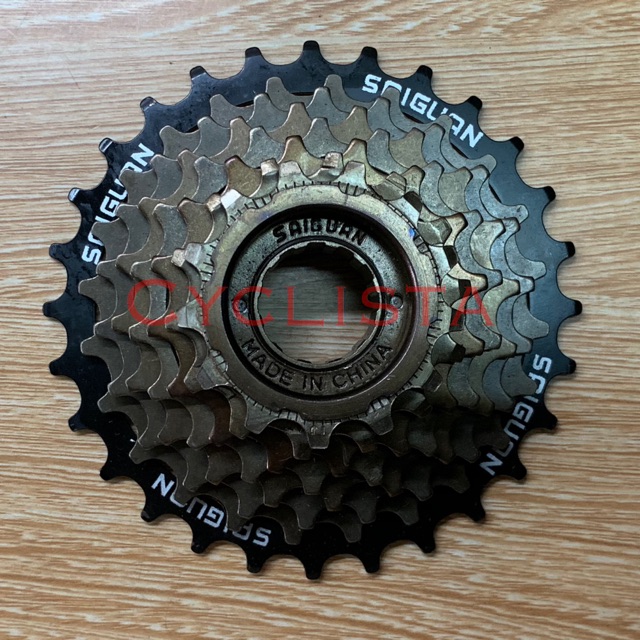 9 speed thread type cogs