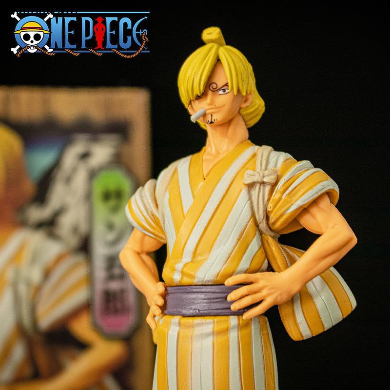 Yh One Piece Dxf Wano Country Zoro Juro Luffy Mitoryu Sanji Kimono Samurai Figure Gift Shopee Philippines