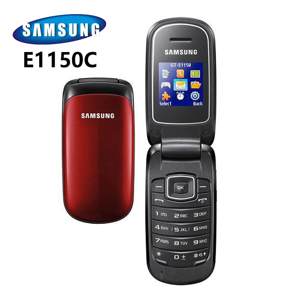 Samsung E1150c Flip Button Old Man 3g Mobile Phone Big Voice Cell Phone Shopee Philippines