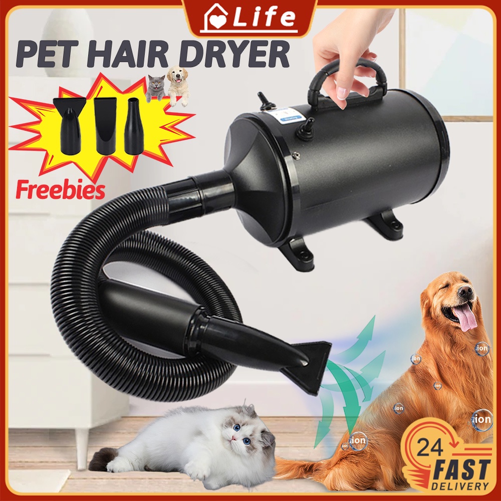 Pet Hair Dryer For Dog/Cat Dog Dryer Blower Pet Fast Dry Blower Quick Hair  Dryer Pet Dog Grooming | Shopee Philippines