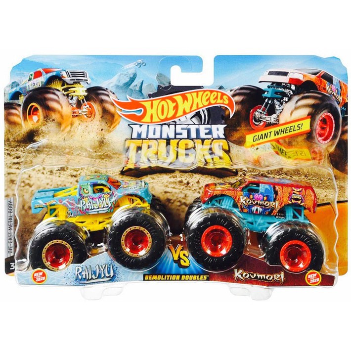hot wheels monster truck 2 pack