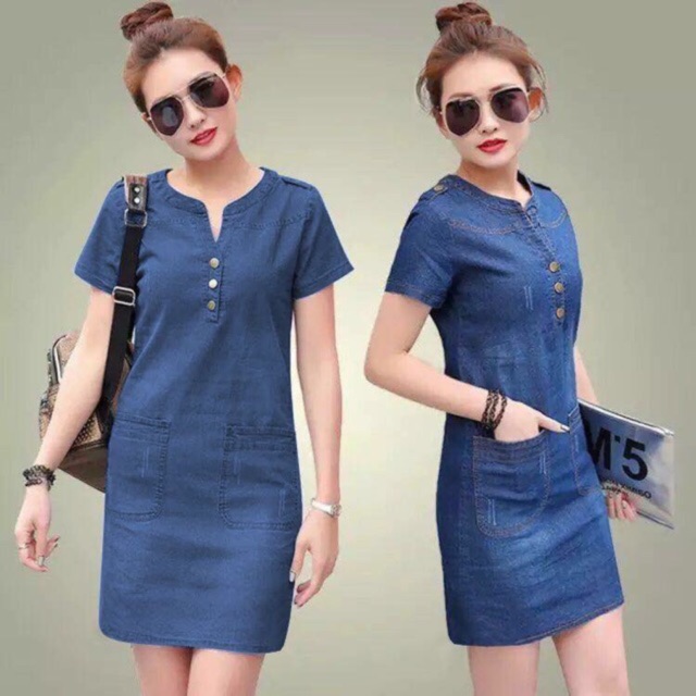 denim dress casual