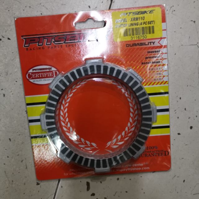 clutch lining xrm 110