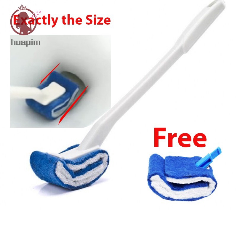 curved toilet bowl brush