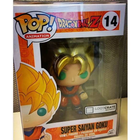 super saiyan goku metallic