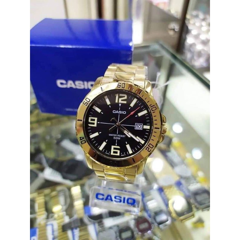 Casio Men Gold Watch | Shopee Philippines