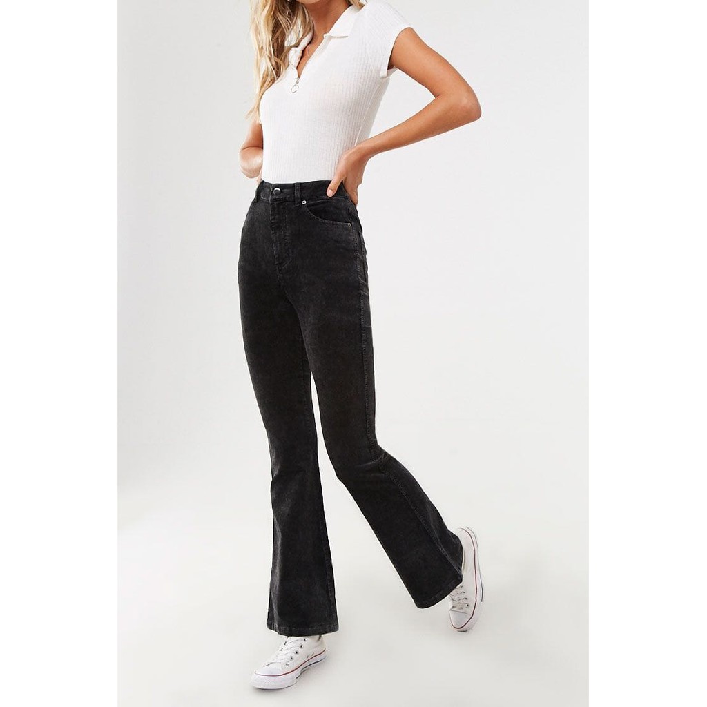 women's corduroy flare pants