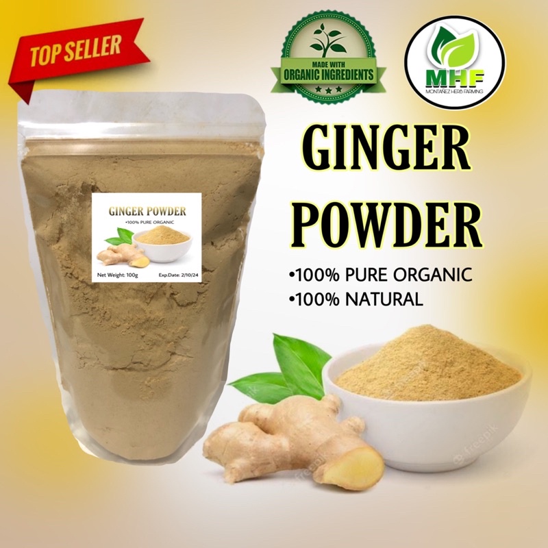 PURE GINGER POWDER 100g | Shopee Philippines