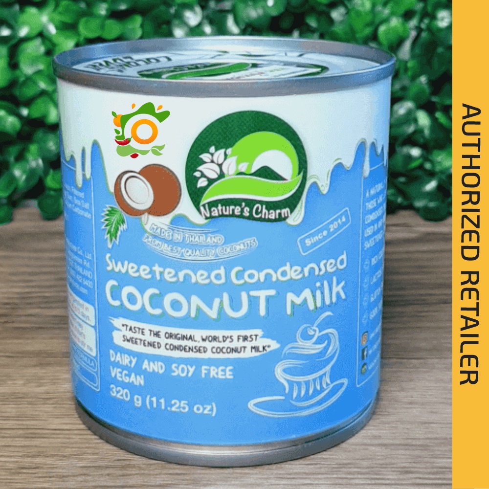 Nature's Charm Sweetened Condensed Coconut Milk 320g Vegan Shopee