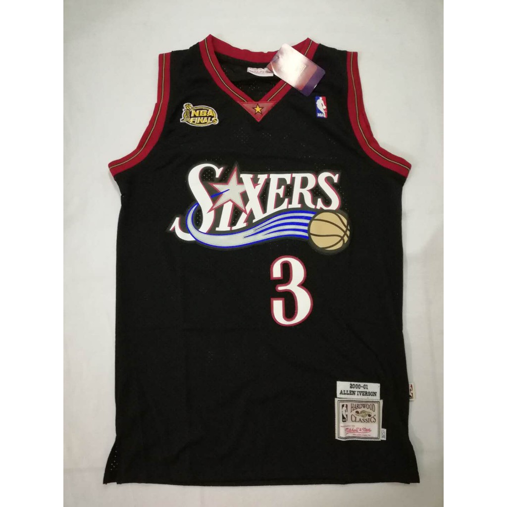 NBA Sixers 76ers 3 Allen Iverson 