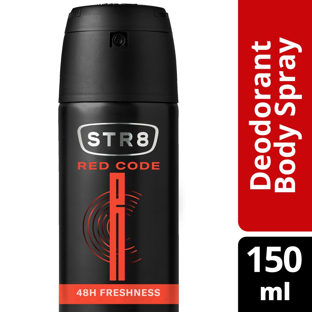 STR8 Deodorant Spray 150ml Red Code Shopee Philippines