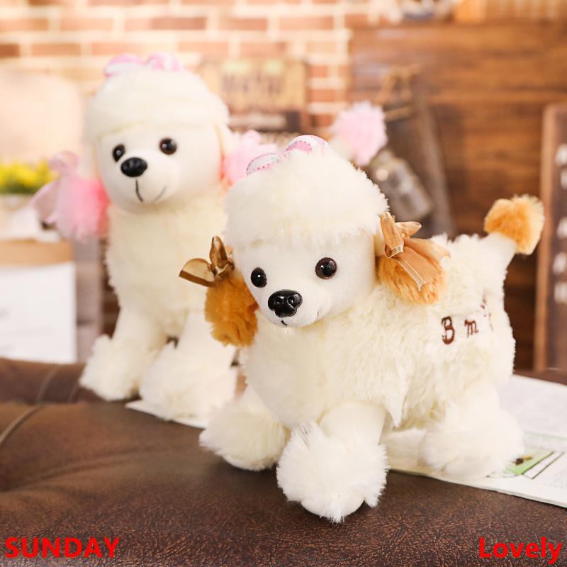 large dog stuffed animal
