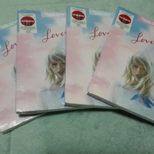 Taylor Swift Lover Deluxe Album Version 1 4 Set