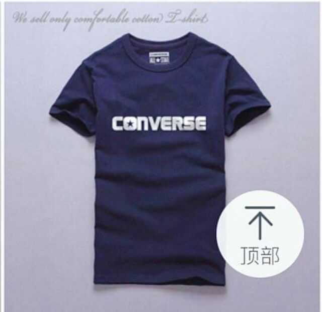 black converse t shirt