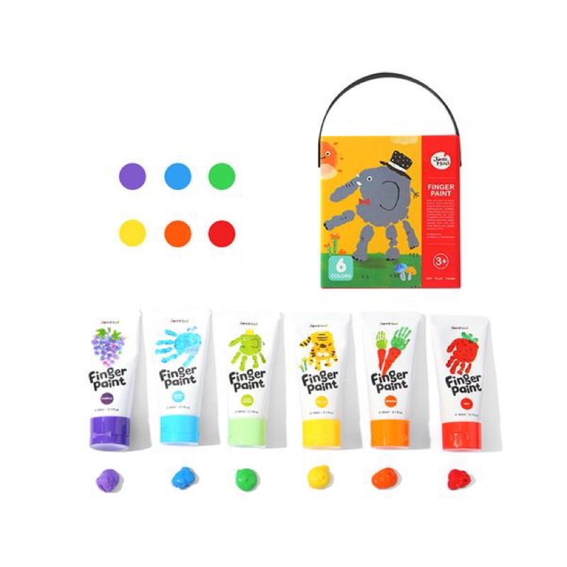 Joan Miro Finger Paint Set | Shopee Philippines