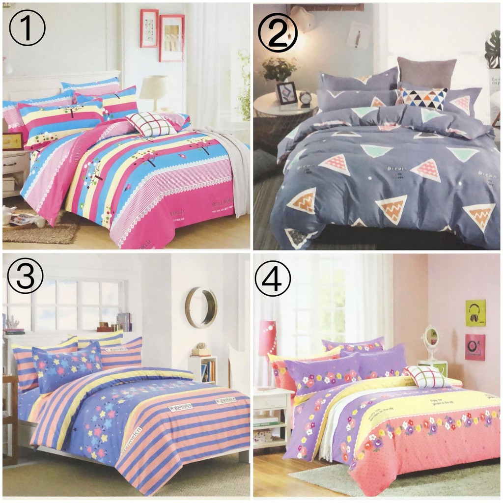 3in1 printed bedsheet (Garterized) Shopee Philippines