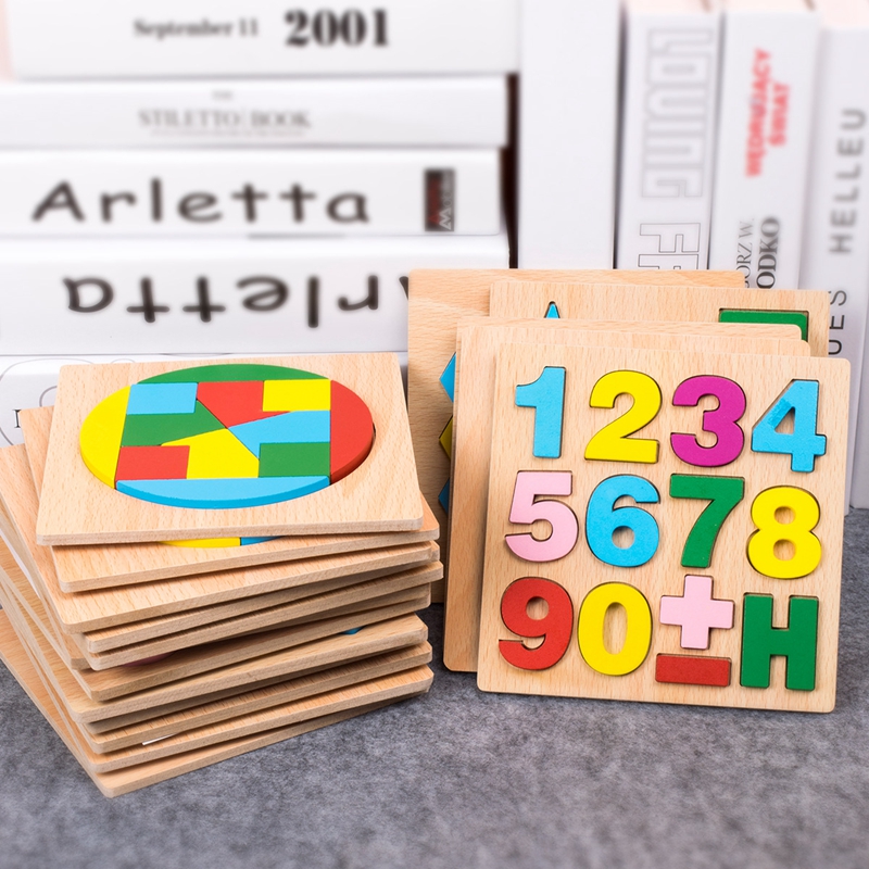 montessori wooden puzzles