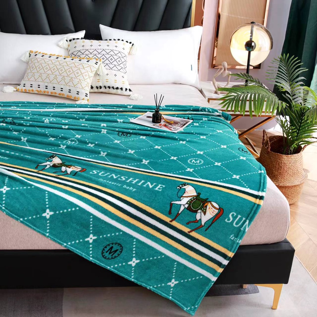HD Microfiber Blanket Family Size 150x180cm Shopee Philippines