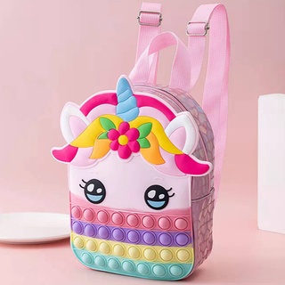 Unicorn Backpack for Girls Unicorn Purse Bag for Kids Relieve Stress School Supplies Great Birthday Party Favor #8