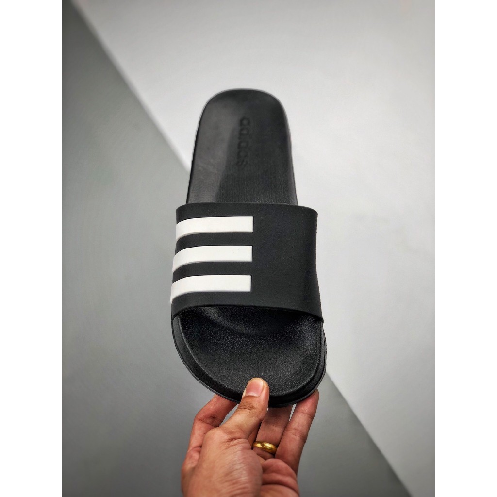 adidas side logo sandal
