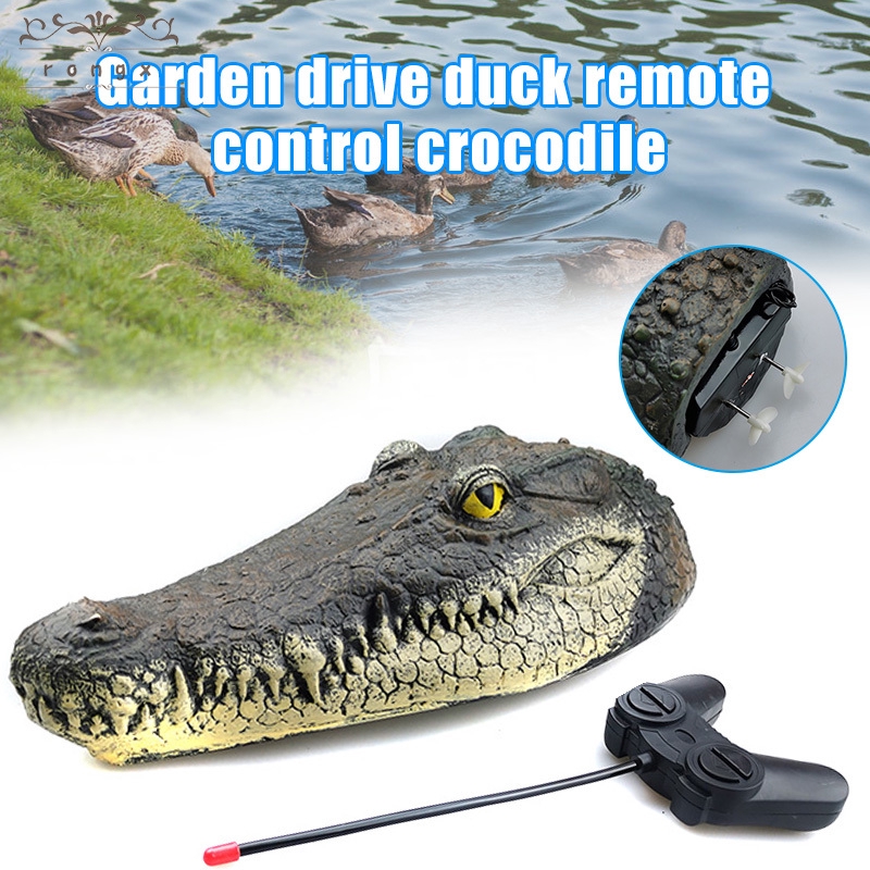 remote control crocodile toy