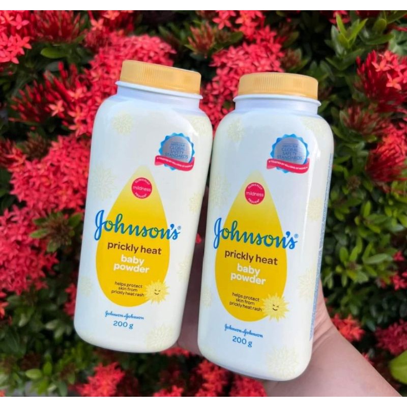 Johnson's Baby Prickly Heat Powder 200g Shopee Philippines