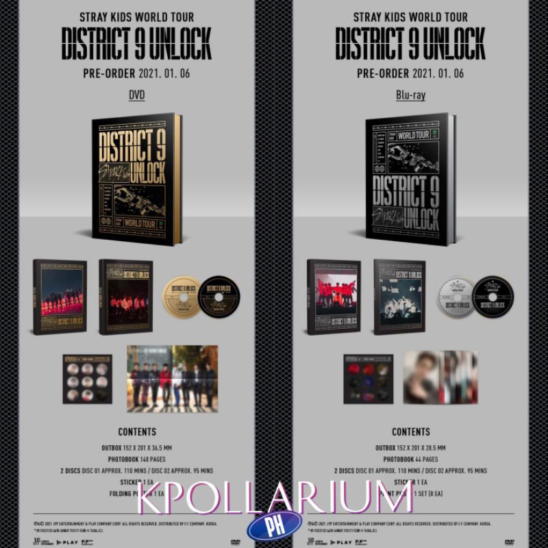 Stray Kids World Tour 'District 9 DVD 新品｜K-POP/アジア www