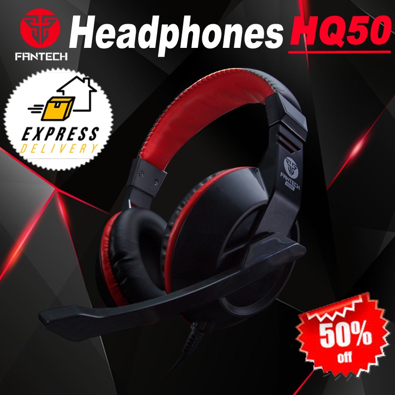 Fantech Gaming Headset For PC And Laptop HQ50 Mars Headphones With Microphone Shopee Philippines