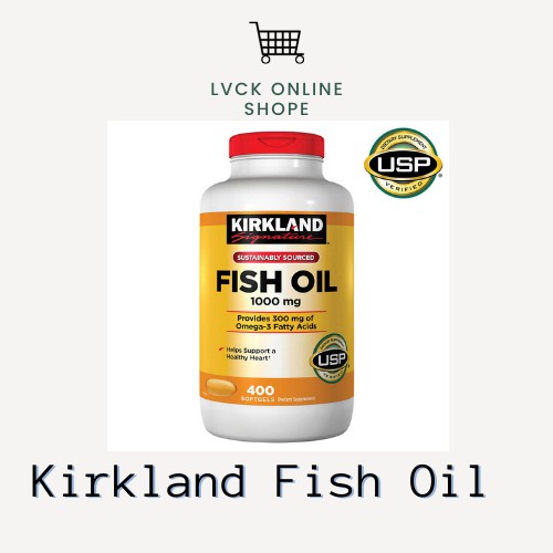 Kirkland Fish Oil 1000mg Shopee Philippines