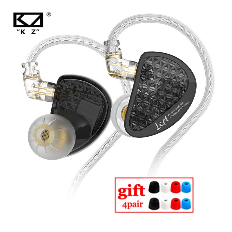KZ AS16 PRO 8BA In Ear Earphone 8 Balanced Armature Headset High Sound